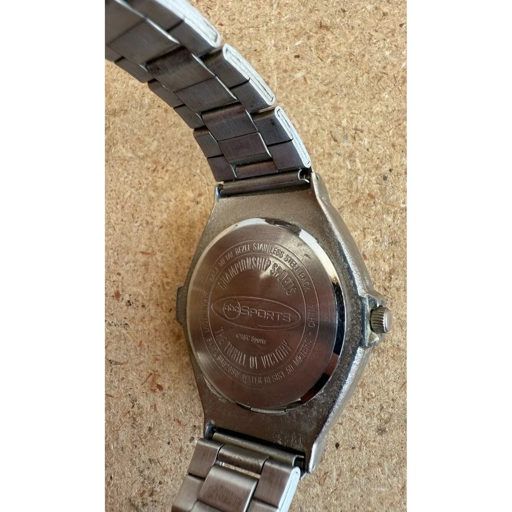 ABC Sports Championship Watch *NEEDS BATTERY* 50M Water Resistant‎